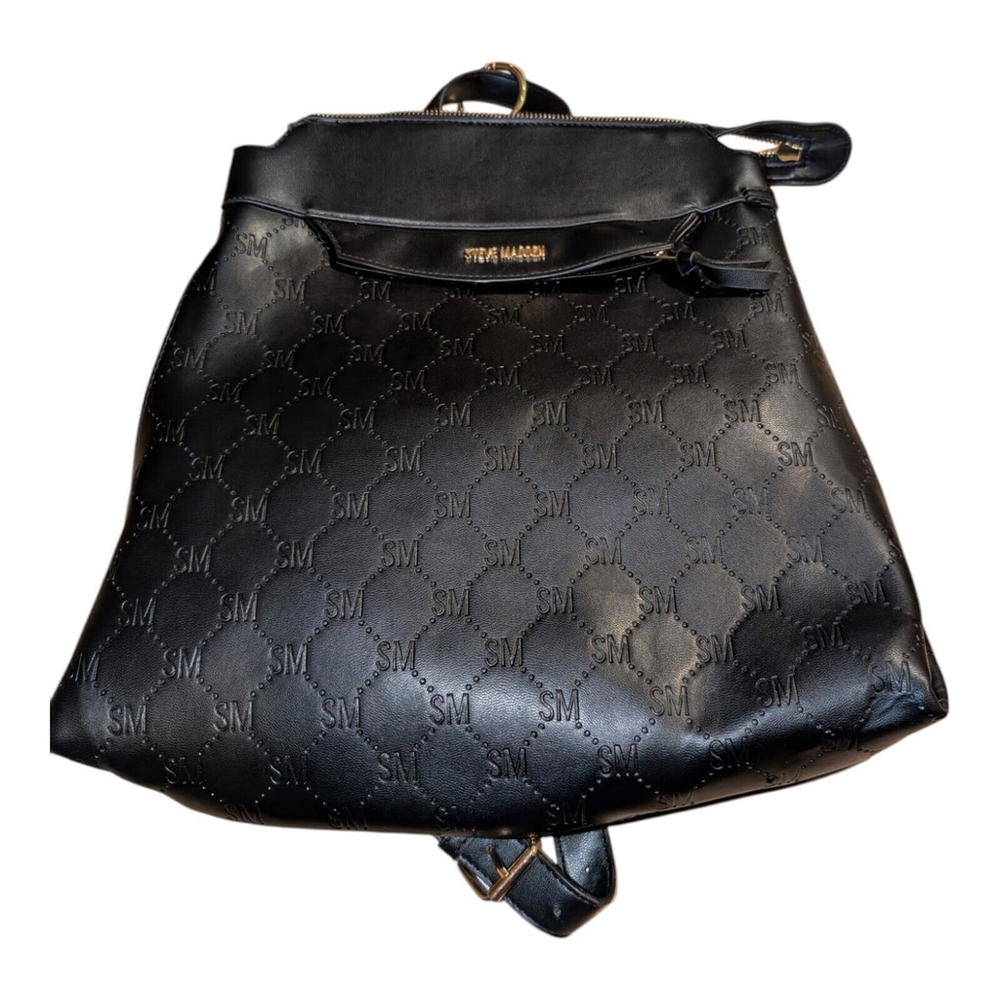 Steve Madden Barcher Backpack Bag, Black Academia City